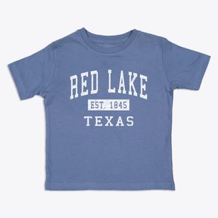 Red Lake Texas Classic Established Toddler T-Shirt