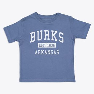 Burks Arkansas Classic Established Toddler T-Shirt