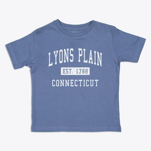Lyons Plain Connecticut Classic Established Toddler T-Shirt