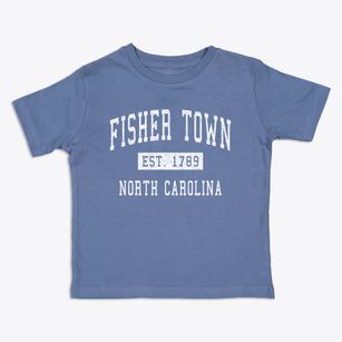 Fisher Town North Carolina Classic Established Toddler T-Shirt