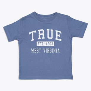 True West Virginia Classic Established Toddler T-Shirt