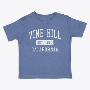 Vine Hill California Classic Established Toddler T-Shirt