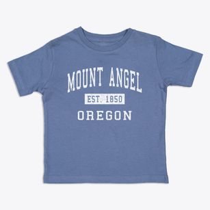 Mount Angel Oregon Classic Established Toddler T-Shirt