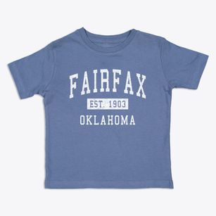 Fairfax Oklahoma Classic Established Toddler T-Shirt