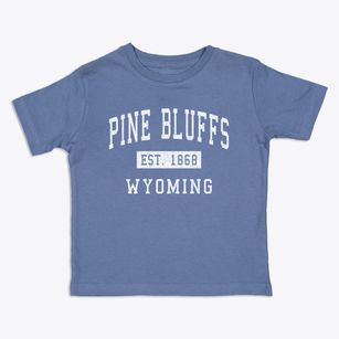 Pine Bluffs Wyoming Classic Established Toddler T-Shirt