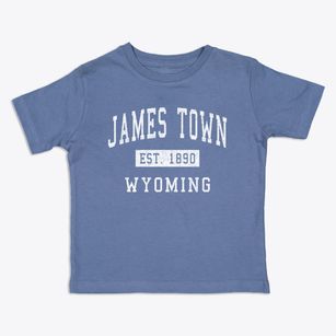 James Town Wyoming Classic Established Toddler T-Shirt