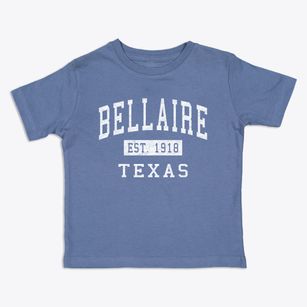 Bellaire Texas Classic Established Toddler T-Shirt