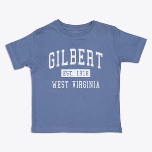 Gilbert West Virginia Classic Established Toddler T-Shirt