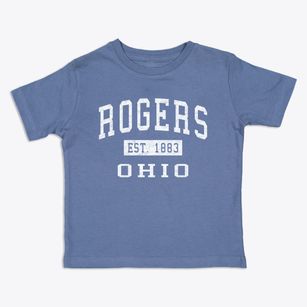 Rogers Ohio Classic Established Toddler T-Shirt
