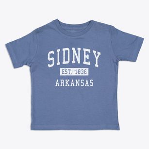 Sidney Arkansas Classic Established Toddler T-Shirt