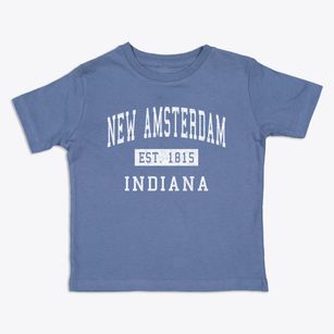 New Amsterdam Indiana Classic Established Toddler T-Shirt
