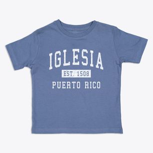 Iglesia Puerto Rico Classic Established Toddler T-Shirt