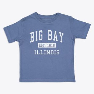 Big Bay Illinois Classic Established Toddler T-Shirt