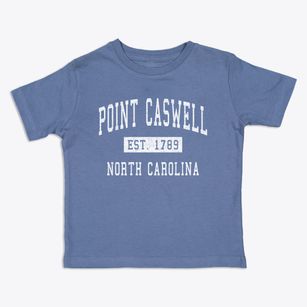 Point Caswell North Carolina Classic Established Toddler T-Shirt