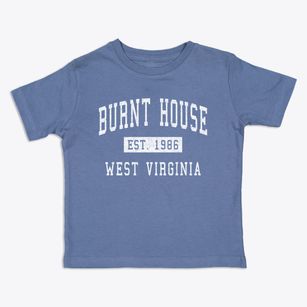 Burnt House West Virginia Classic Established Toddler T-Shirt