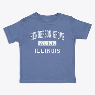 Henderson Grove Illinois Classic Established Toddler T-Shirt