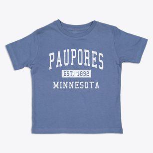 Paupores Minnesota Classic Established Toddler T-Shirt