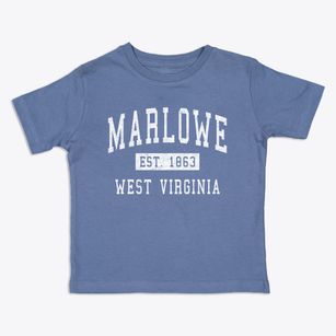 Marlowe West Virginia Classic Established Toddler T-Shirt