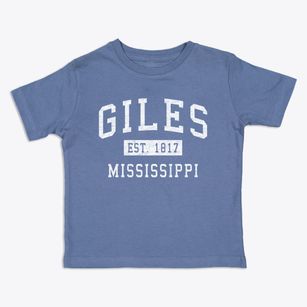 Giles Mississippi Classic Established Toddler T-Shirt