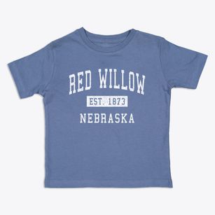 Red Willow Nebraska Classic Established Toddler T-Shirt