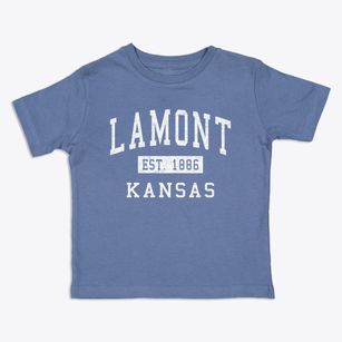 Lamont Kansas Classic Established Toddler T-Shirt