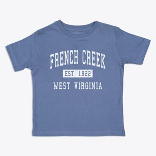 French Creek West Virginia Classic Established Toddler T-Shirt