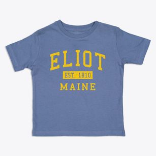 Eliot Maine Classic Established Toddler T-Shirt