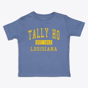 Tally Ho Louisiana Classic Established Toddler T-Shirt