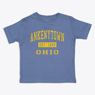 Ankenytown Ohio Classic Established Toddler T-Shirt