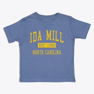 Ida Mill North Carolina Classic Established Toddler T-Shirt