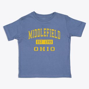 Middlefield Ohio Classic Established Toddler T-Shirt