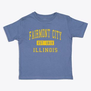 Fairmont City Illinois Classic Established Toddler T-Shirt