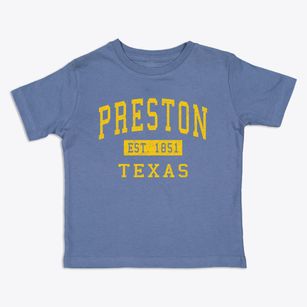 Preston Texas Classic Established Toddler T-Shirt