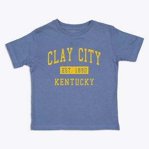 Clay City Kentucky Classic Established Toddler T-Shirt