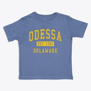 Odessa Delaware Classic Established Toddler T-Shirt