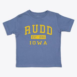 Rudd Iowa Classic Established Toddler T-Shirt