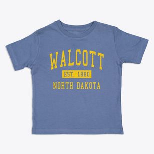 Walcott North Dakota Classic Established Toddler T-Shirt