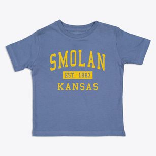 Smolan Kansas Classic Established Toddler T-Shirt