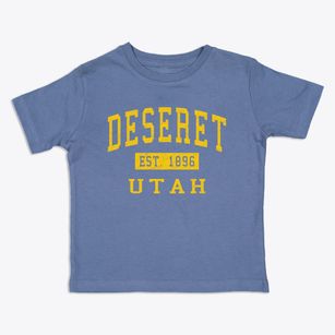 Deseret Utah Classic Established Toddler T-Shirt
