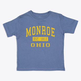Monroe Ohio Classic Established Toddler T-Shirt