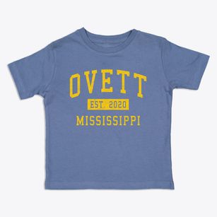 Ovett Mississippi Classic Established Toddler T-Shirt