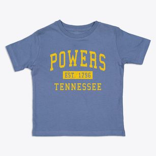 Powers Tennessee Classic Established Toddler T-Shirt