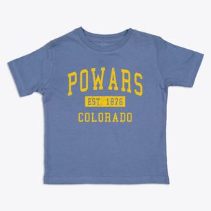 Powars Colorado Classic Established Toddler T-Shirt