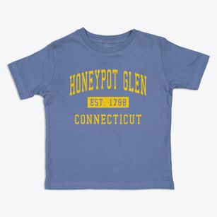 Honeypot Glen Connecticut Classic Established Toddler T-Shirt