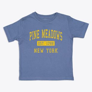 Pine Meadows New York Classic Established Toddler T-Shirt