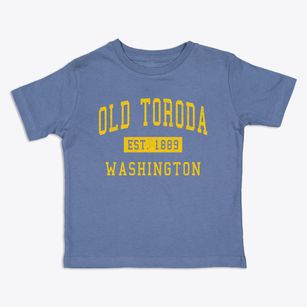 Old Toroda Washington Classic Established Toddler T-Shirt
