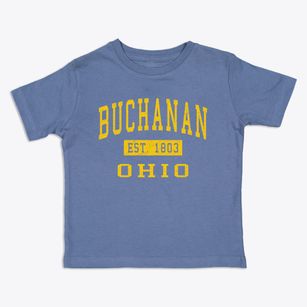Buchanan Ohio Classic Established Toddler T-Shirt