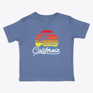 South Oroville California Palm Tree Sunset Toddler T-Shirt