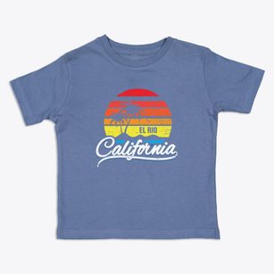 El Rio California Palm Tree Sunset Toddler T-Shirt