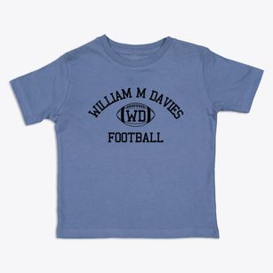 William M Davies Career & Technical High Classic Football Toddler T-Shirt